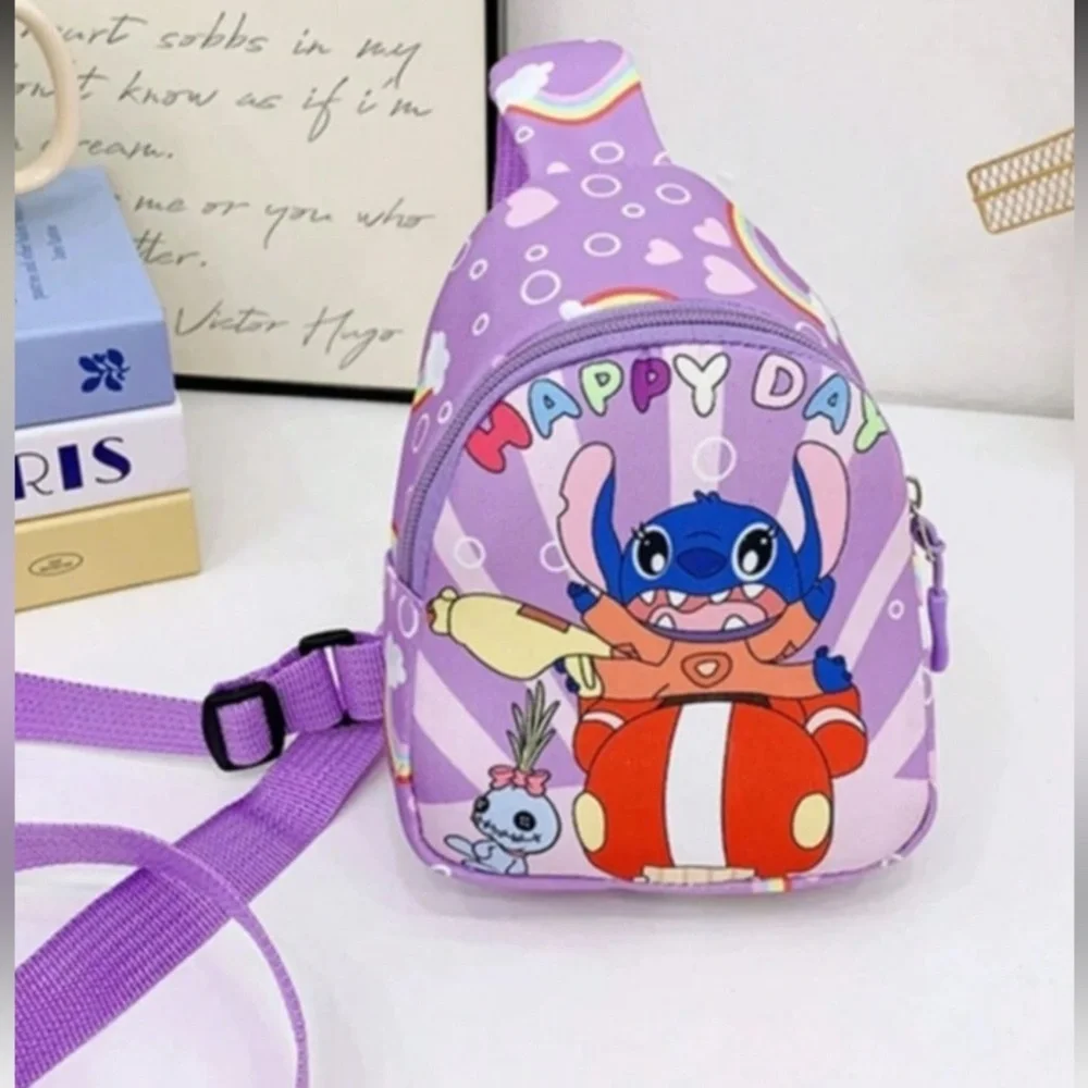 Mini lilo and stitch “stitch” backpack adorable blue kids Stitch from lilo and - Picture 1 of 2
